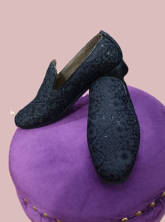 Royal matching shoes