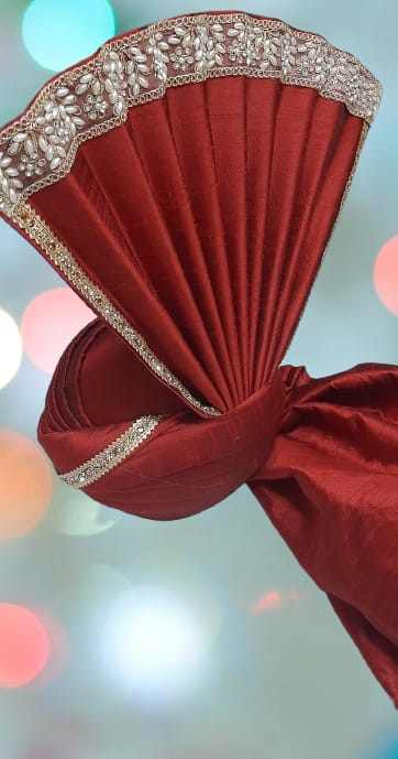 Meron silk Atichison style with golden border